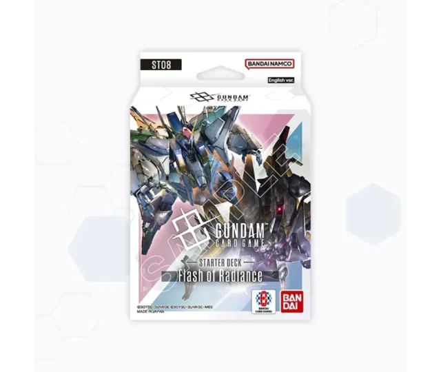 Gundam Card Game Starter Deck – Flash of Radiance (ST08) Vásárold meg a Cardverse webshopban