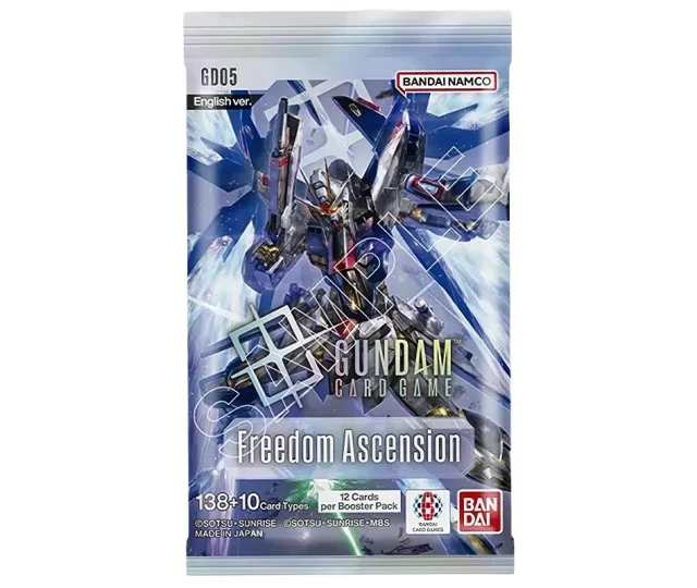 Gundam Card Game: Freedom Ascension GD05 Booster Vásárold meg a Cardverse webshopban