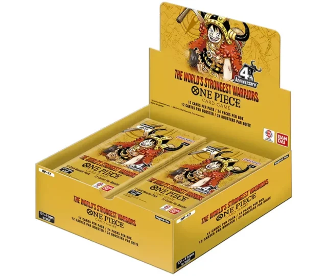 One Piece Card Game: The World’s Strongest Warriors OP17 Display (24 Packs) Vásárold meg a Cardverse webshopban