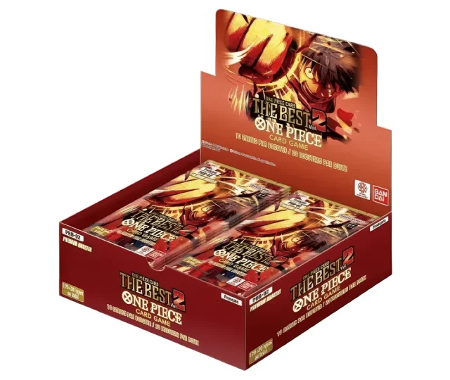 One Piece Card Game: Premium Booster – One Piece Card The Best Vol. 2. PRB02 Display (20 Packs) Vásárold meg a Cardverse webshopban