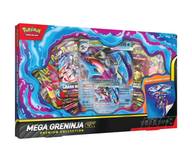 Pokémon TCG Mega Greninja ex Premium Collection Vásárold meg a Cardverse webshopban
