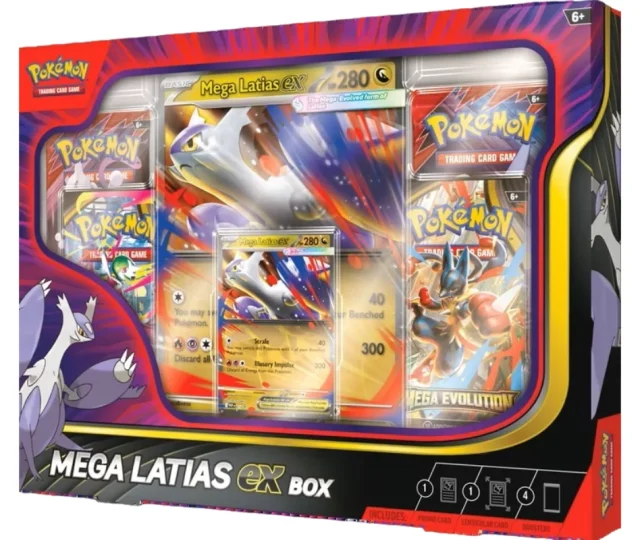 Pokémon TCG – Mega Latias ex Box Vásárold meg a Cardverse webshopban