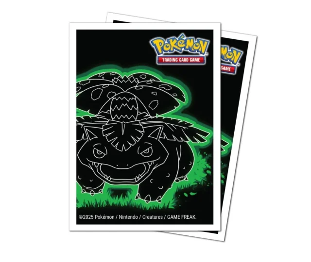 Ultra Pro – Neon Kanto 105ct APEX Deck Protector Sleeves Venusaur for Pokémon Vásárold meg a Cardverse webshopban