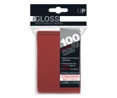 Ultra Pro - PRO-Gloss Standard Deck Protector Sleeves (100) - Red Vásárold meg a Cardverse webshopban