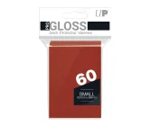 Ultra Pro - PRO-Gloss Small Deck Protector Sleeves (60) - Red Vásárold meg a Cardverse webshopban