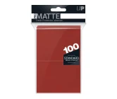 Ultra Pro - Standard Sleeves - Pro Matte (100 Sleeves) - Red Vásárold meg a Cardverse webshopban